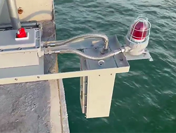 地森合志DSOD703非接觸式溢油監(jiān)測報(bào)警系統(tǒng)安裝在海南油庫